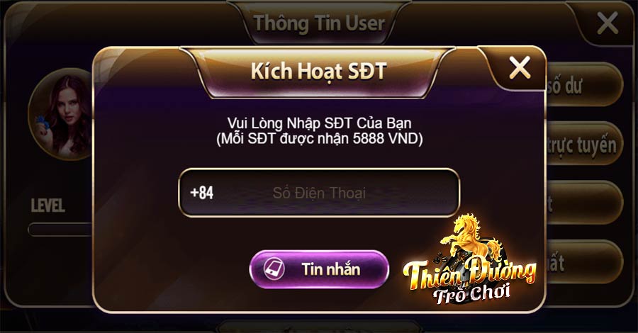 Cách xác minh ID tài khoản TDTC bằng SDT